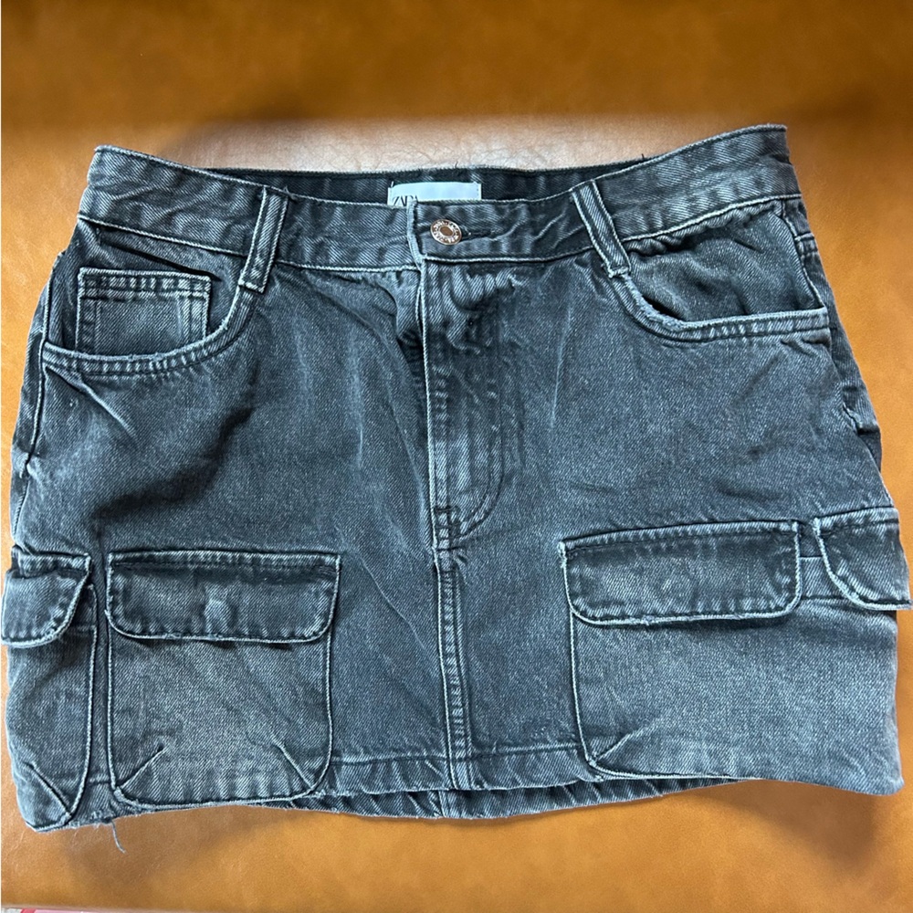 Zara cargo skirt